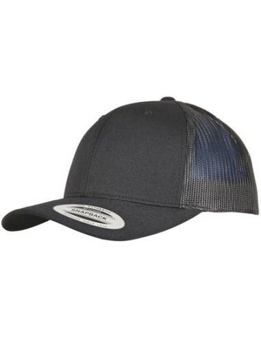 FLE-6606TR-Trucker Recycled Polyester Fabric Cap